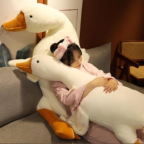 Jouet apaisant canard pour chien peluche interactive anti-stress 50cm