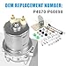 P4070 Universal Electric Fuel Pump 12V for Carburetor, In-Line Automotive Replacement Electric Fuel Pump & Hardware for Carter Pumps with 4-7 PSI 1/4