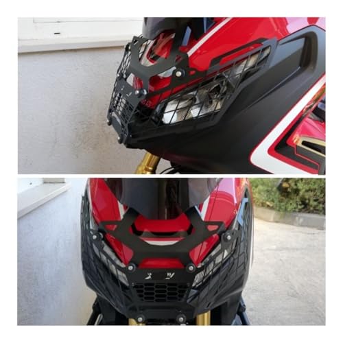 Phare X-ADV 750 housse de calandre noire pour protéger l'optique de moto 2017-2020