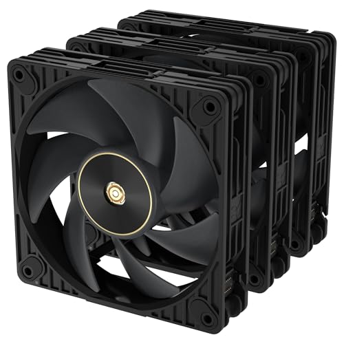 Ventiladores de 120mm ASUS ProArt PF120 Triple Pack ventilador PWM negro silencioso