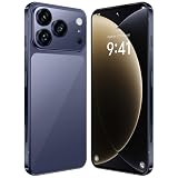 COTSRGT Smartphone I17 Pro Max Android 15, 16 GB 1 TB, Batteria Da 8000 MAh, Telefoni Cellulari Impermeabili, 7,3" HD 10 Core, Doppia SIM 5G, NFC, GPS, Impronta Digitale,Blue-7.3 Inch