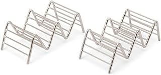 Prateleira para panquecas de aço inoxidável para restaurante Prateleira para tacos Prateleira para exibição, Prateleira para alimentos Ferramentas de cozinha