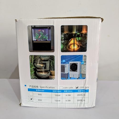 Image of Water Pump for Fountains and Fish Ponds, 120W, 3000LPH, 4.5M Lift