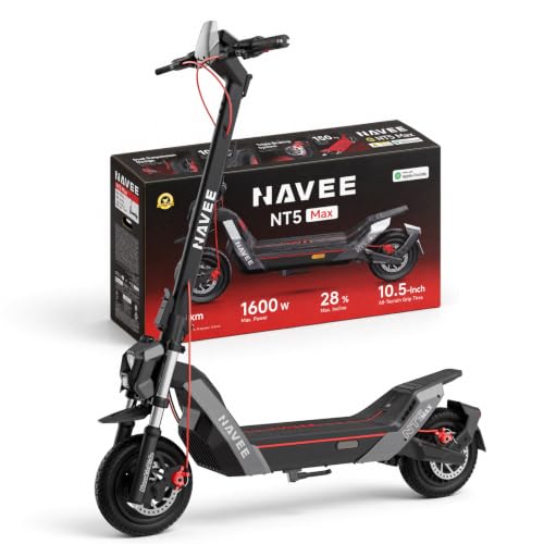 NAVEE NT5Max Patinete Eléctrico Homologado DGT, Autonomía 85km