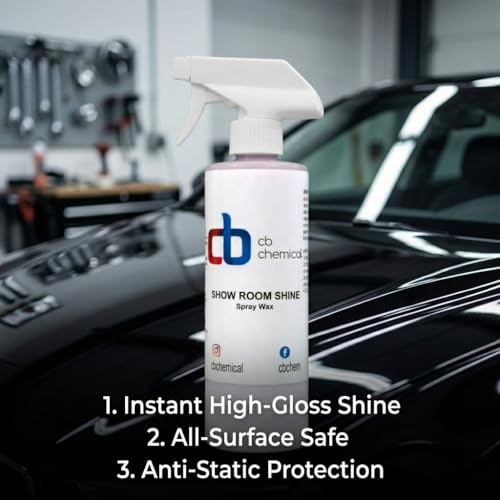 Showroom Shine Spray Cera para Autos 16 Fl Oz miniatura 3