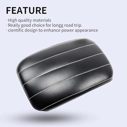Coussin siège passager moto pour éviter les douleurs et les fixations complexes