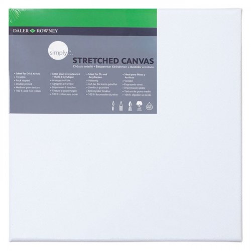 Daler Rowney - Confezione di Tela Simply, 10 x 10