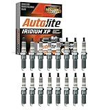 16 pc Autolite Iridium XP Spark Plugs compatible with Jeep Grand Cherokee 5.7L 6.1L V8 2005-2010