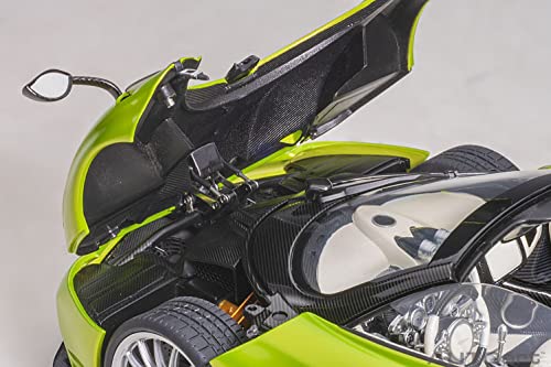 Pagani Huayra Roadster 1:18 Verde Firenze miniatura 4