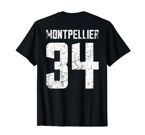 34 Montpellier - Design avec une touche française T-Shirt