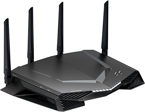 NETGEAR XR450 Nighthawk Pro Gaming WiFi Router, AC2400 Dual-Band Quad Stream Gigabit, Gaming Dashboard Powered by Dumaos