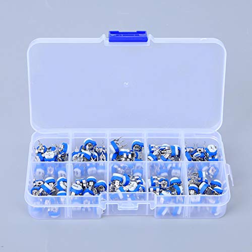 Jeanoko Resistore Regolabile Kit resistore 100PCS