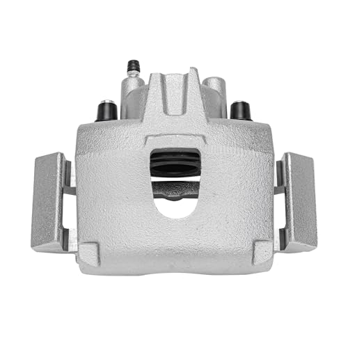 Image of Detroit Axle - 2 Front Brake Calipers for Chrysler Town & Country Voyager | Dodge Grand Caravan Disc Brake Calipers w /Brackets Replacement