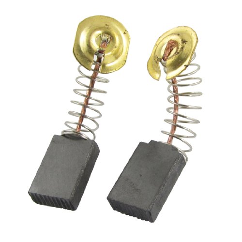 sourcing map Escobillas de Carbón 8 Piezas, 17mm x 11mm x 5mm, para Motor Eléctrico Genérico, Pieza de Reparación de Repuesto
