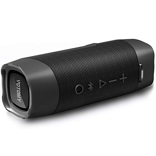 Bluetooth Speakers, Votomy 30W Portable Speaker Wireless with Bluetooth 5.0, TWS Stereo Sound, Rich Bass, IP67 Waterproof, 100Ft Wireless Range, Built-in Mic for Home, Outdoors, Travel