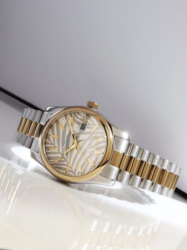 Image of French Connection Sol Dated White Round Dial Stainless Steel Strap | Casual | Premium | Designed Feature Wrist Watch for Men - FCH14STM