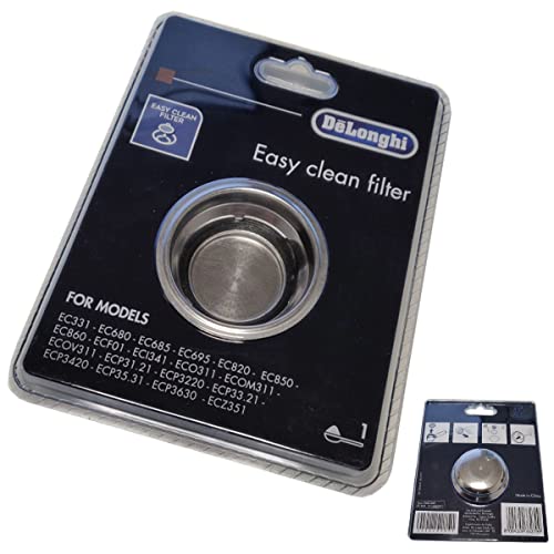 DeLonghi Filter 1 Cup Serving Powder Coffee Machine Vintage Icona ECO311 ECOV311