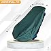 EcoNour Baby Car Seat Sun Shade Cover | Infant Car Seat Heat Protector | Reflective Shield Keeps Baby Seat Cool | UV Protection Cover for Travel | Green