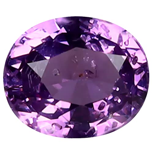 Spinelle rose violacé taille ovale 1.25 ct, la pierre gemme naturelle pour votre bague de jour