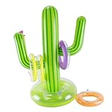 Perfektes Geschenk für Schwimmspielzeug - Ein riesiger aufblasbarer Kaktus-Pool-Schwimmer wird Ihrer Familie und Ihren Freunden Freude bereiten. Es ist das beste Geschenk für Weihnachten und Thanksgiving. Darüber hinaus ist es auch der perfekte Begleiter für Ihren aufblasbaren Einhornschwimmer, dies ist ein ideales Geschenk, aber auch langlebiges Spielzeug.