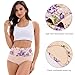 Women's Briefs Underwear Cotton High Waisted Panties for Women Pack Tummy Control Ladies Panty Fashion Multipack(B Apricot,XL)