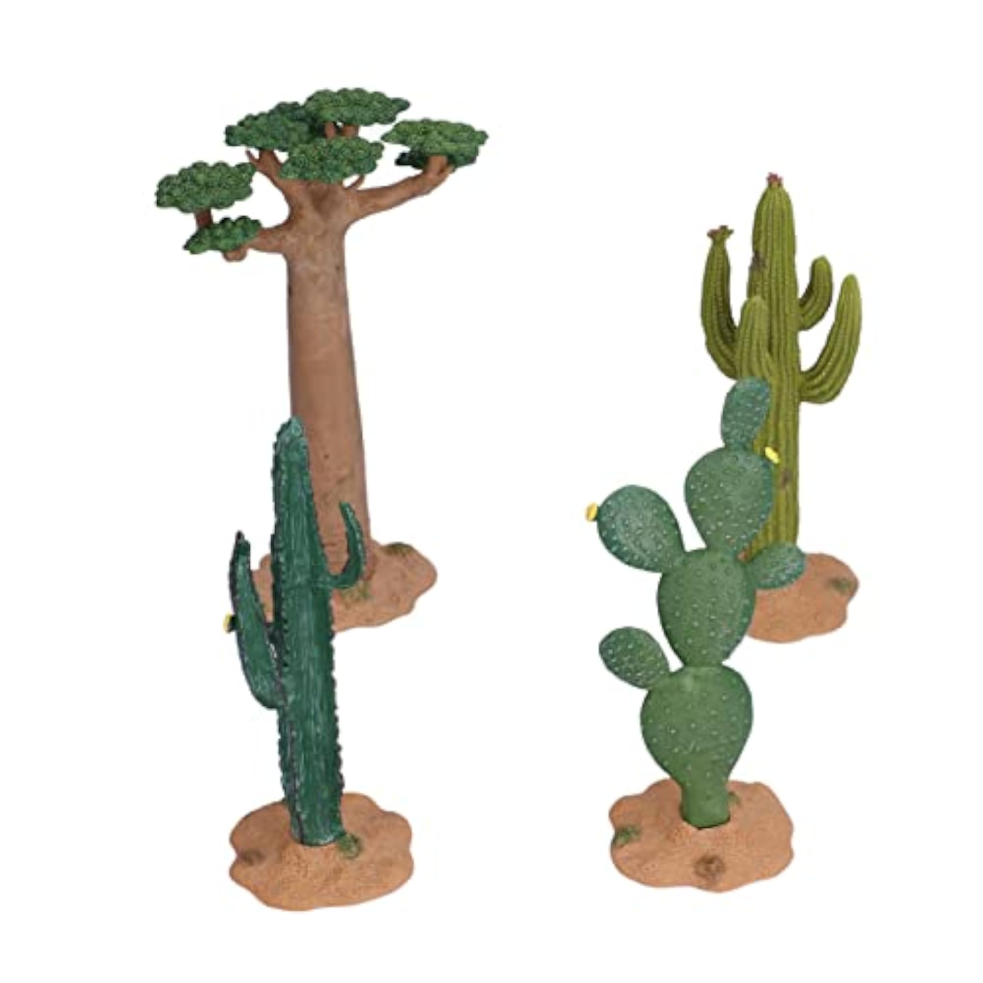 Tropical Plant Model Set with 4 Different Trees for Kids