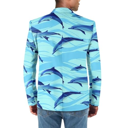 Casual Blazer Suit Jacket for Men Notched Lapel Business with Functional Pockets Male Gift for All Seasons4