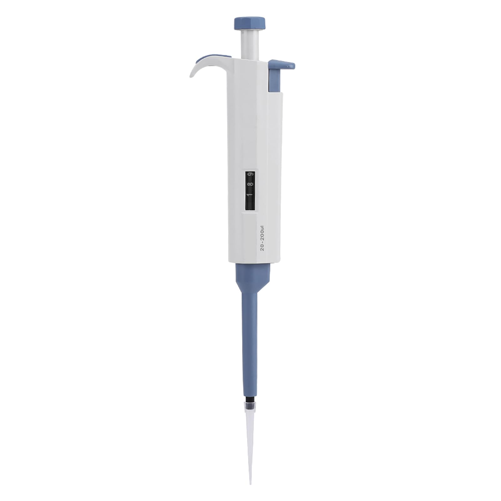 Mikropipette, Einkanalige, Verstellbare Manuelle Pipette, Pipette, 20–200 Ul, Mikropipette, Vollpipettiert für Andere Laborventile