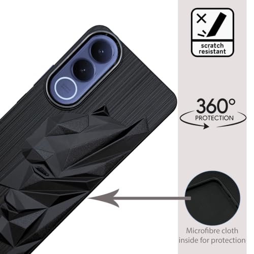 NIUKIN Vivo V70 FE 5G Case Black - Image 3