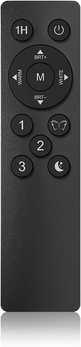 SIBRILLE Remote Control, Only Compatible with 36W Black/Gold/Silver Gray/White Tree Floor Lamp (Not Compatible with RGB Lamp)