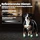 Muecleao Hundeschuhe Pfotenschutz, 4 Stück Wasserdicht Anti-Rutsch Hundestiefel mit Rutschfester Sohle und reflektierendem Klettverschluss, Schuhe für kleine, Mittlere und Große Hunde (Grün, XXL)