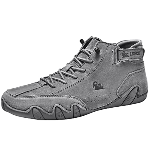 Bottes Chukka homme daim gris idéales pour la marche urbaine et la conduite