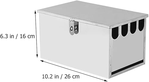 Miniatura 2 de Zerodeko Soporte de bloque de cuchillos de acero inoxidable sin cuchillos bloque de carnicero estante de almacenamiento de cuchillos con tapa
