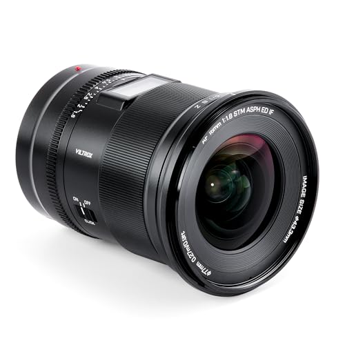 Image of VILTROX AF 16mm F1.8 Z Full Frame Lens for Nikon Z-Mount, AF 16mm F /1.8 Z with Built-in LCD Screen Wide Angle Lens for Nikon Z Mount Z7 Z7ii Z8 Z8ii Z9 Zf Z30 Z50 Zfc