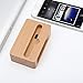 UnnFiko Wooden Sound Amplifier Stand Holder for iPhone, Natural Loudspeaker Mini Megaphone Cell Phone Stand (Square)