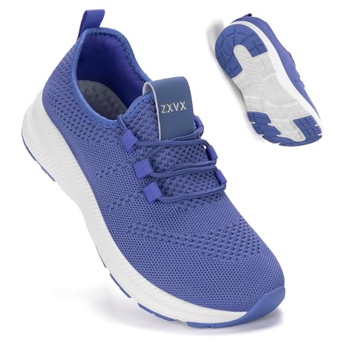 Image of Wide Toe Box Shoes Women Non-Slip Wide Width Sneakers Ultra Light Extra Wide Road Running Shoes for Women Breathable Tennis Walking Gym Workout Trainer 6-12