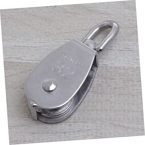 CANIGHT Bloco De Polia Guincho Snatch Block Riggs Fio De Polia De 32 Mm Rolo De 32 Mm Polia Única Po