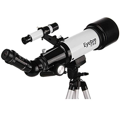 Telescopio refractor portátil para principiantes y niños miniatura 1