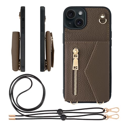 HANATORA for iPhone 15Plus �P�[�X �V�����_�[ �{�v �V�������N���U�[ �ϏՌ� �X�}�z�P�[�X �X�}�z �V�����_�[�X�g���b�v �t�� �t�@�X�i�[ �X�}�z�V�����_�[ �J�o�[ �J�[�h�|�P�b�g �J�[�h���[ ���K���� �g�[�v BPCGZ-15