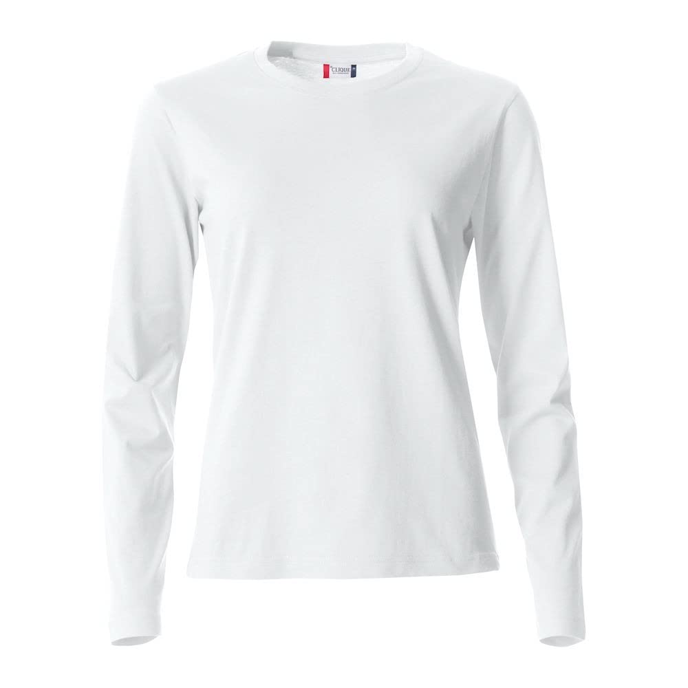CliQue - Women's Basic T-Shirt, White, L