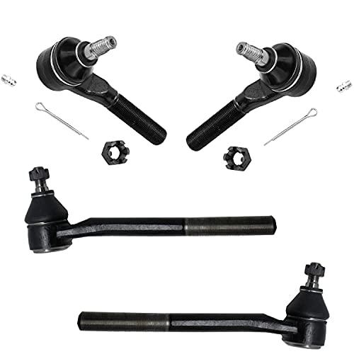 Image of Detroit Axle - 4WD Front End Kit for Chevy GMC Jimmy S10 Blazer Sonoma | Bravada Upper Control Arms w /Ball Joints Sway Bars Tie Rods Adjusting Sleeves Lower Ball Joints Idler Pitman Arm - 14pc Set