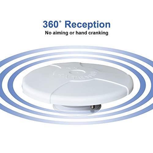 Luxtronic LongRang UFO Digital Base HDTV Antenna for RV