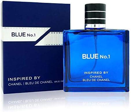 Blue No.1 Cologne for Man 100 ML Inspired By Bleu De C H A N E L