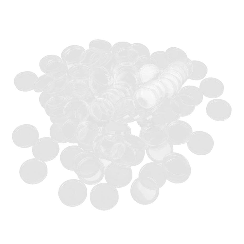 Cápsulas para monedas para evitar el desgaste mecánico con estuche organizador grueso de 16 mm