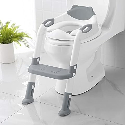 SKYROKU Potty Training Seat with Step Stool Ladder Cover