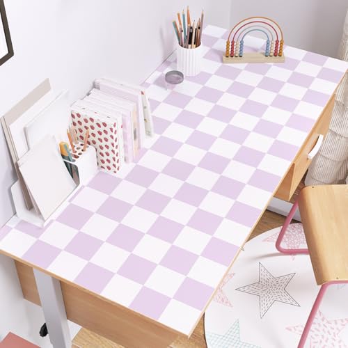 Papel adhesivo mosaico morado para decorar el cuarto de bebé 6