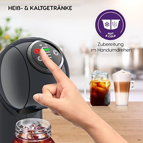 Krups KP340B NESCAFÉ Dolce Gusto Genio S Plus Kapselmaschine | Espresso Boost | Temperaturauswahl | Heiß- & Kaltgetränke… – Bild 6
