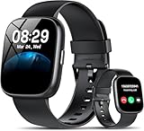 Reloj Inteligente Hombre con Alexa, Impermeable IP68 Pulsera para Android iOS