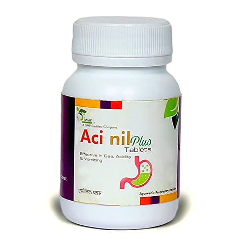 Buy Ayurvedic Aci nil Plus Tablet (Effective in gas, Acidity & Vomiting