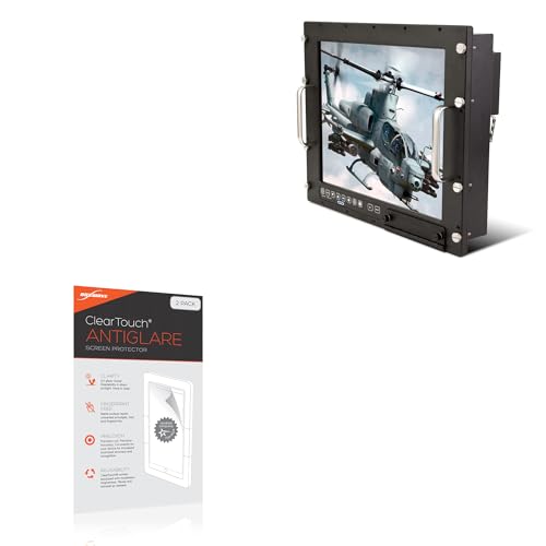 BoxWave Screen Protector Compatible with General Digital Saber (6.4 in) - ClearTouch Anti-Glare (2-Pack), Anti-Fingerprint Matte Film Skin